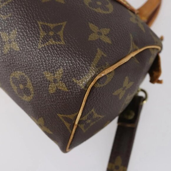 LOUIS VUITTON Monogram Mini Speedy Hand Bag M41534 LV Auth hk3156 - Picture 4 of 16